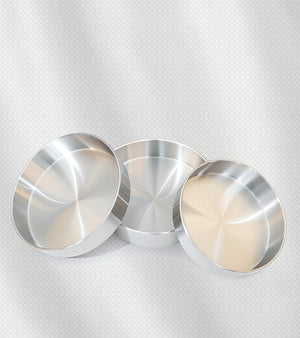 طقم صواني فرن 3 قطع – ألومنيوم عالي الجودة، خفيف وسهل التنظيف، مناسب لجميع أنواع الخبز والطهي