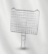  شبك شواء على الفحم بعرض 60 سم وعمق 40 سم، فولاذ مقاوم للصدأ
